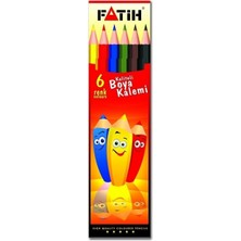 Fatih Kalem Fatih Kuru Boya 6 Renk Tam Boy