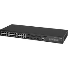 Egecen Dahua AS5500-24GT4XF, 24 Port Gigabit,  4 Port 10G Sfp,  L3 Yönetilebilir, Rack Mount Switch