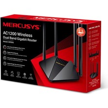 Egecen Tp-Lınk Mercusys MR30G AC1200 867/5GHZ 300/2.4GHZ Dual Band Kablosuz Gıgabıt Router