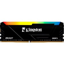 Egecen Kıngston Beast, KF436C18BB2A/16TR, 16GB, 3600MHZ,   Ddr4, CL18, Rgb, Desktop Gaming Ram (Soğutuculu)