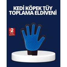 Meks Evcil Hayvan Tüy Toplama ve Masaj Eldiveni – Köpek ve Kedi Tüy Dökülme Önleyici Bakım Eldiveni