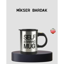 Meks Otomatik Karıştıran Akıllı Kupa – Paslanmaz Çelik, Isı Korumalı