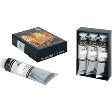 Dönmezler Kırtasiye Maries Yağlı Boya Titanium White 50 ml x 3 Tüp Paket