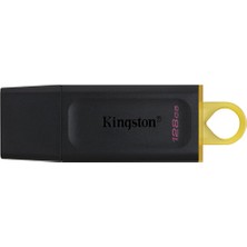Egecen Kingston 128GB USB 3.2 Exodia Datatraveler  (Black + Yellow)