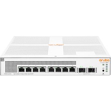 Egecen Hp Aruba Instant On, JL681A, 1930-8G, 8port, Gigabit, Poe 124W, 2 Port Gigabit Sfp, Yönetilebilir, Rack Mount Switch