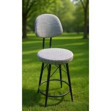 Kalafika Has Bar Sandalyesi Kazayağı Renk 65 cm Siyah 90 ile 100 cm Arası Olan Ada & Masalara Uygundur Çok Renkli