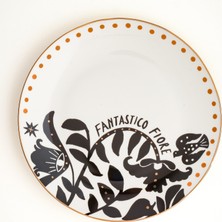 Zsa Zsa Zsu Luohu Porselen Pasta Tabağı 21 Cm