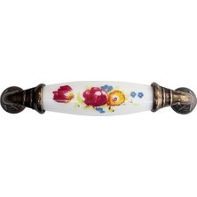 Egecen Klasik Silindir Kulp Antik 96 mm