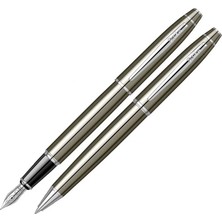 Scrikss Kalem Seti 35 Dolma & Tükenmez Titanium Lüx Kutu