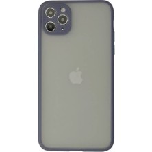 Renas Store Apple iPhone 12 Pro Max Kılıf Montreal Silikon Kapak - Gri