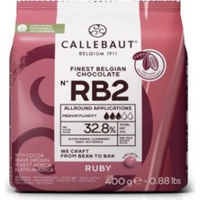 Callebaut Ruby Damla Çikolata 400 Gram