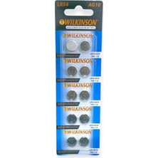 Mersa Wilkinson Alkalin LR54 AG10 10'lu