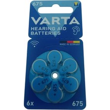Varta Işitme Pili 675 6'lı Blister