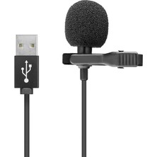 Renas Store Ilgisayar Mikrofonu USB 1.5m Siyah HD569