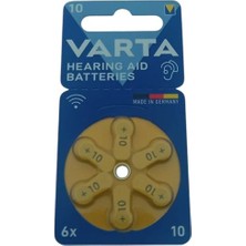 Varta Işitme Pili 10 6'lı Blister