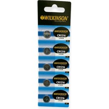 Mersa Wilkinson Lithuim CR-1216 3V 5'li Pil