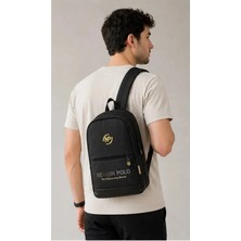 Newish Polo Unisex Laptop Tablet Bölmeli Minimal Sırt Çantası