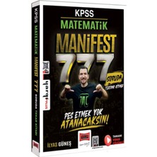 Akm Kitap Kpss Matematik Manifest Serisi 777 Soruda Tamamı Video Çözümlü Tekrar Kitabı Yargı Yayınları