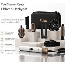 Robx 7 IN1 838I Multi-Styler Hava Üfleme Saç Şekillendirme ve Kurutma Led İyon Çok Fonksiyonlu Ultra Set