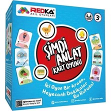 Mey İthalat Redka Şimdi Anlat RD5463 Akıl, Zeka ve Strateji Oyunu, Kutu Oyunu