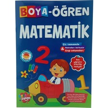 Koloni Kitap Boya Öğren Boyama Matematik