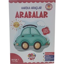 Koloni Kitap Harika Araçlar Arabalar Seviye 1 2-3 Yaş