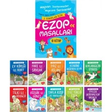 Ema Ofis Ezop Masalları 1. 2. Sınıflar 10 Kitap / Ema Kitap