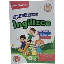 Koloni Kitap Eğitici Boyama Ingilizce