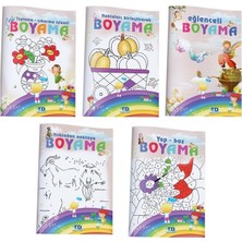 Ema Ofis Eğlenceli Boyama Kitabı 5 Kitap / Tandem