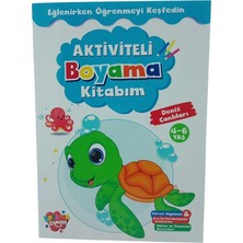 Koloni Kitap Aktiviteli Boyama Kitabı Deniz Canlıları