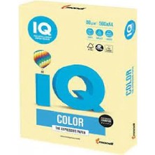 Tekiner IQ Fotokopi Kağıdı A4 Renkli 80gr Sarı 500'lü