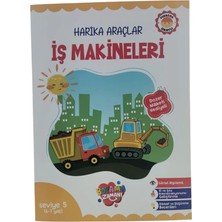 Koloni Kitap Harika Araçlar Iş Makineleri Seviye 5 6-7 Yaş