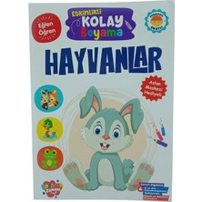 Koloni Kitap Etkinlikli Kolay Boyama Hayvanlar