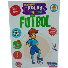 Koloni Kitap Etkinlikli Kolay Boyama Futbol