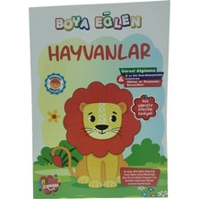 Koloni Kitap Boya Eğlen Boyama Hayvanlar