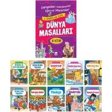 Ema Ofis Dünya Masalları Seti 1 ve 2 Sınıflar Için Eğik El Yazılı / Ema Çocuk