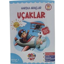 Koloni Kitap Harika Araçlar Uçaklar Seviye 2 3 Kareli Yaş