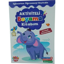 Koloni Kitap Aktiviteli Boyama Kitabı Sevimli Hayvanlar