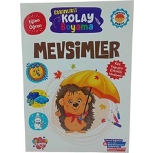 Koloni Kitap Etkinlikli Kolay Boyama Mevsimler