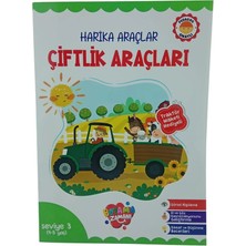 Koloni Kitap Harika Araçlar Çiftlik Araçları Seviye 3 4-5 Yaş