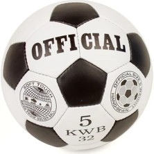 Enbey Spor Official Futbol Topu Siyah Beyaz No:5