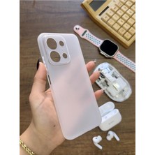 Süper Ince Mat Ultra Thin Silikon Kılıf Şeffaf Redmi 15C ile Uyumlu