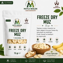 Mutlu Beslen Kooperatifi Freeze Dry Kurutulmuş Muz Cipsi & Kıtırı