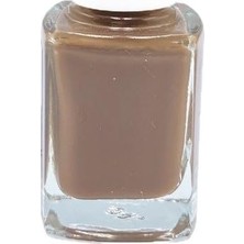 Mey İthalat Oje Seti, No: 75 Kahverengi ve C-06 Simli Kırmızı, 15 Parça Nail Art Fırça Seti