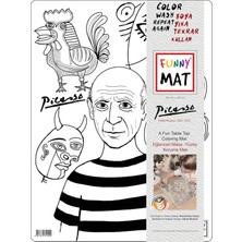 Mey İthalat Akademi Çocuk Funny Mat - Picasso 30X40CM - Yeni