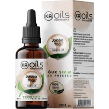 Mey İthalat Kaoils Jojoba Yağı 30 ml - Doğal ve Saf Soğuk Sıkım | Simmondsia Chinensis Oil | Aromaterapi Masaj Yağı, Cilt ve Saç Bakımı Için Ideal