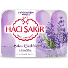 Mey İthalat Hacı Şakir Güzellik Sabunu 4X70 gr Lavanta