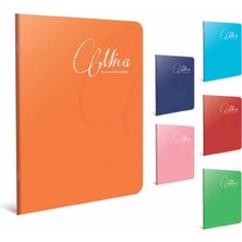 Gıpta Mica Defter Tel Dikiş Plastik Kapak A4 60 Yaprak Kareli