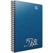 Gıpta Bx Notes Defter Spiralli Plastik Kapak A4 240 Yaprak 7+2 Seperatörlü