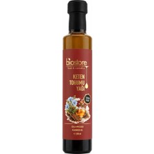 Biostore Soğuk Sıkım Keten Tohumu Yağı 250 ml